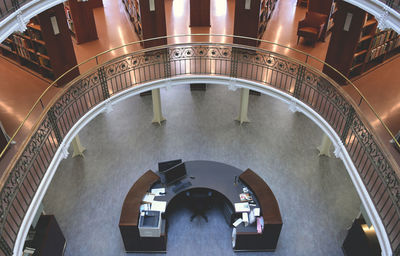 Low angle view of staircase