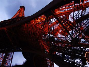 Low angle view of bridge