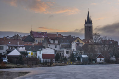 Buildings in city