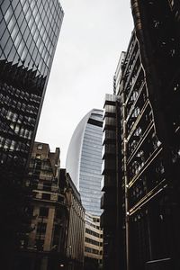 Low angle view of modern building