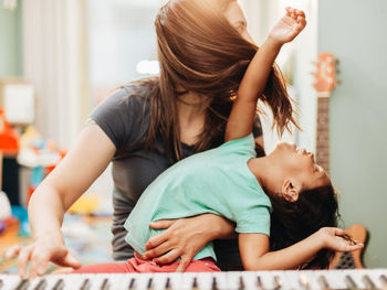 Mother and daughter