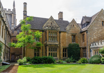 View of historic building against sky