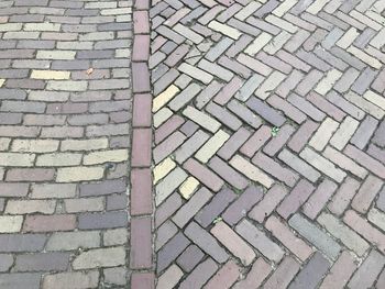 Full frame shot of cobblestone
