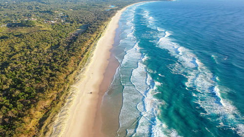 Aerial view of beach