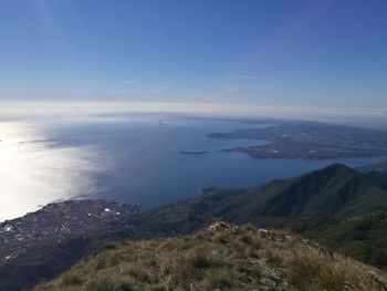 Scenic view of sea