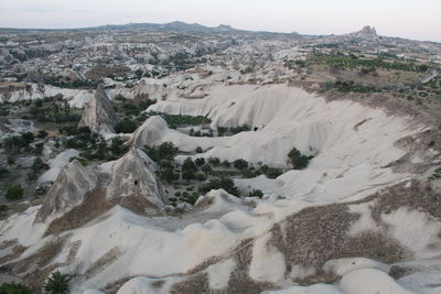 Aerial view of landscape