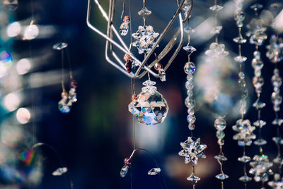 Close-up crystals decoration zen