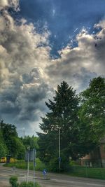 Man on road against sky