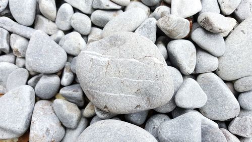 Full frame shot of stones