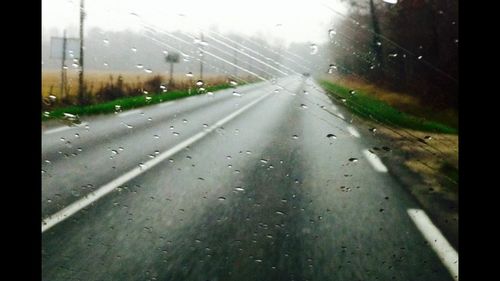 Car on road