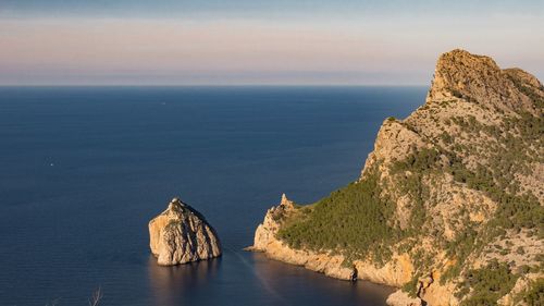 Panoramic view of sea against sky