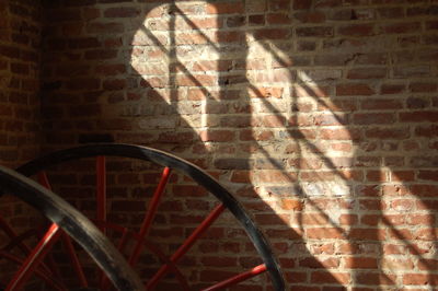 View of brick wall