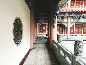 Corridor of building