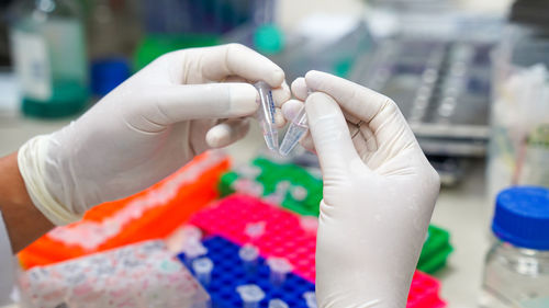 Close-up of human hand