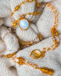 Full frame shot of white painting