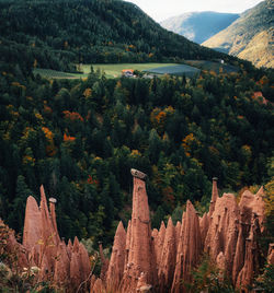 Scenic view of mountains