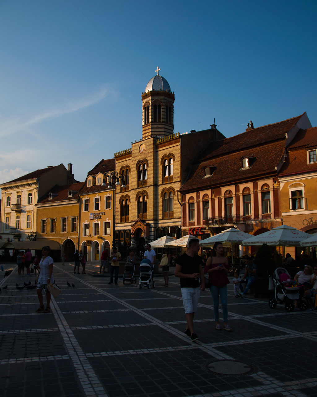 VIEW OF TOWN SQUARE