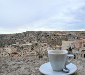 A coffee in matera