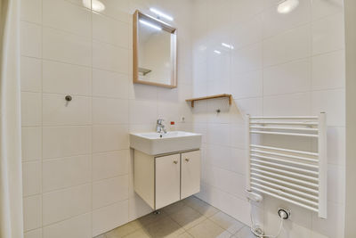 Interior of bathroom