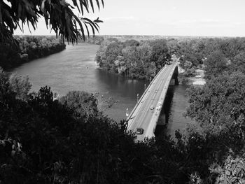 Scenic view of river against sky