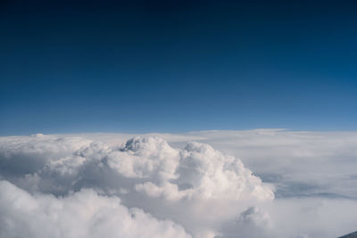 Low angle view of clouds in sky