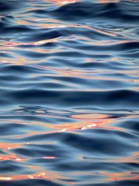 Full frame shot of rippled water