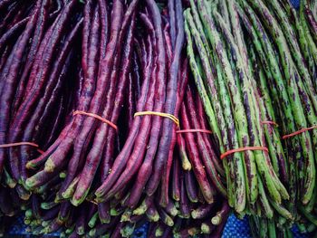 Full frame shot of food at market