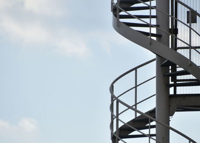 Spiral stairs in the sky