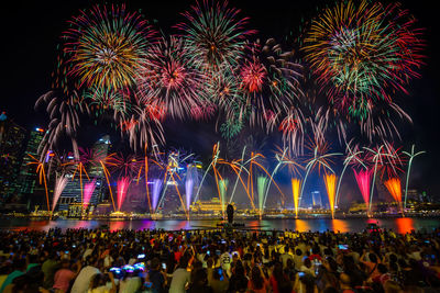 Pre fireworks performance for national day sg 54