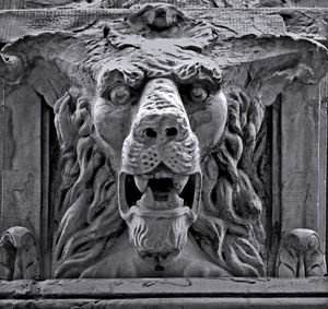 Close-up of statue