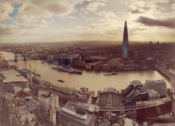 Aerial view of cityscape