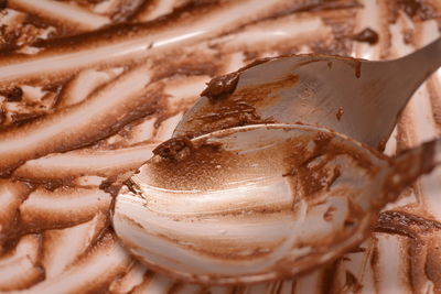 Full frame shot of ice cream