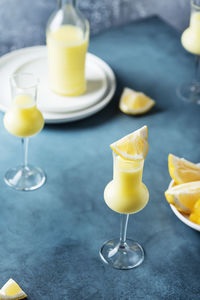 Close-up of drink on table