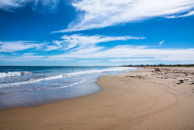 Beach outside mandurah, western australia