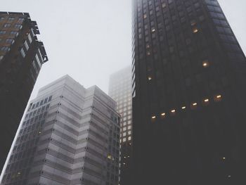 Low angle view of modern building