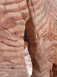 Full frame shot of rock formation