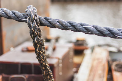 Close-up of rope