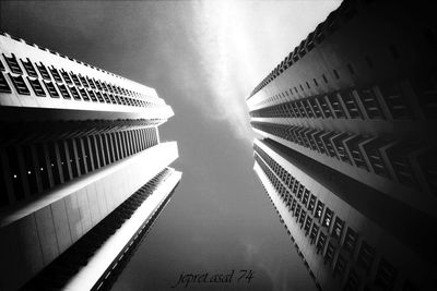 Low angle view of building against sky