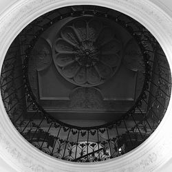 Low angle view of ceiling