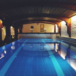 Interior of building