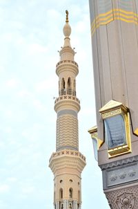 Low angle view of building against sky