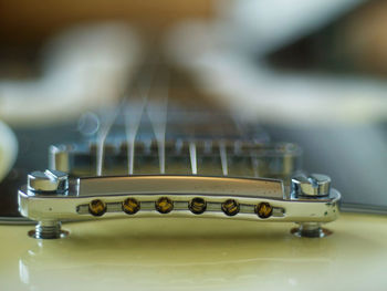 Close-up of guitar