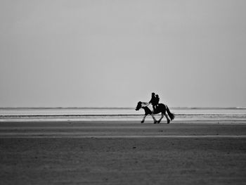 Full length of woman in sea