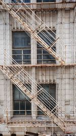 Staircase of abandoned building