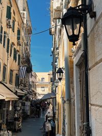 Street amidst buildings in city