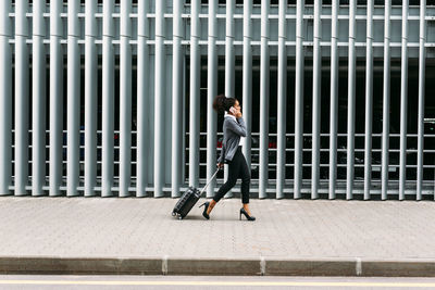 Woman using phone