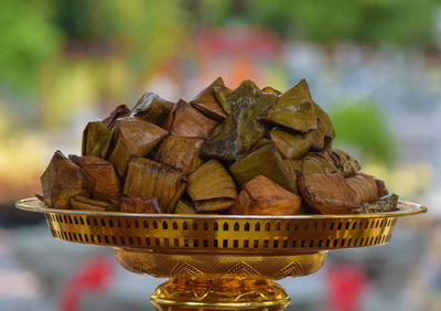 Close-up of fruits on table