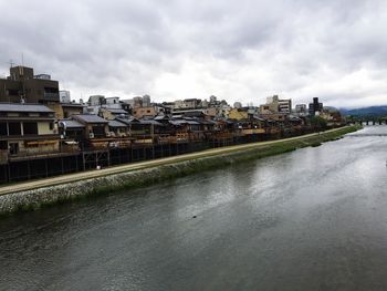 River with buildings in background