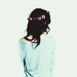 white background