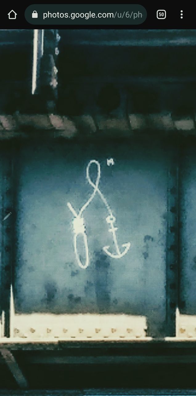 I hope my anchor isn't attached to a noose! Graffiti Graffiti Art Bridge Railroadbridge Prom Anchor Noose Dust Train Communication Close-up Spray Paint Aerosol Can Vandalism Street Art Spray Bottle